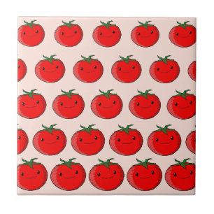 Indivíduo Decorativo de Padrões de Tomate de Carto