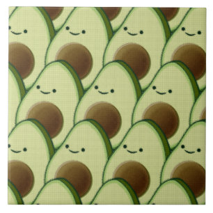 Indivíduo Decorativo do Cartoon Avocado