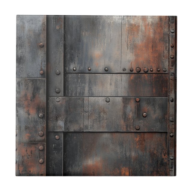 Industrial Metal Ceramic Tile (Frente)