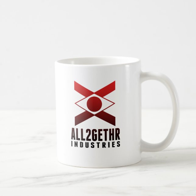 Indústrias de All2gethr marcadas caneca (Direita)