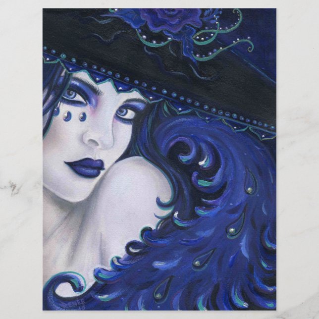 Inez Witch Flyer Personalizável (Frente)