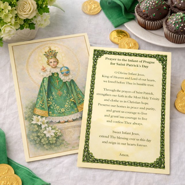 Infant of Prague Prayer St. Patricks Day (Criador carregado)