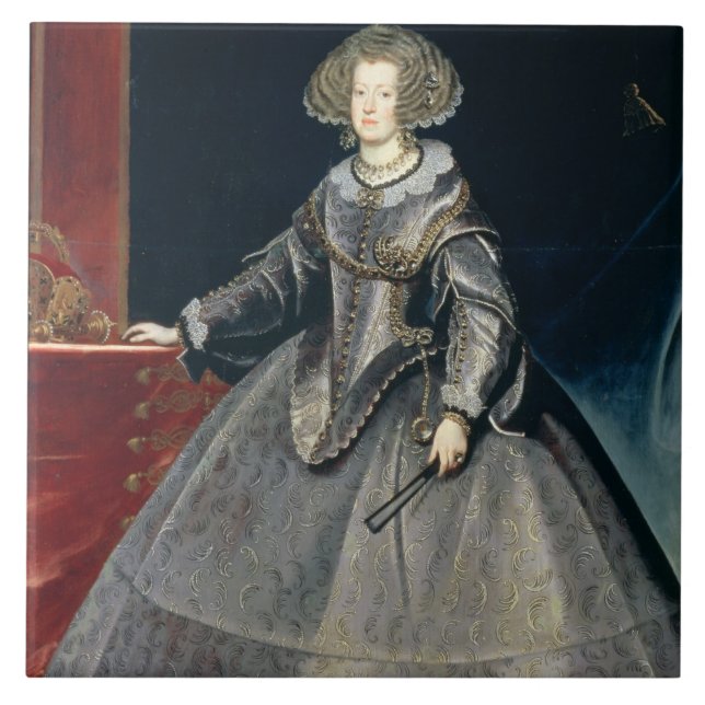 Infanta Maria Theresa (1638-83) c.1646 (o óleo (Frente)