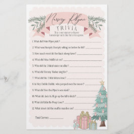 infantário rosado rima trivia baby game