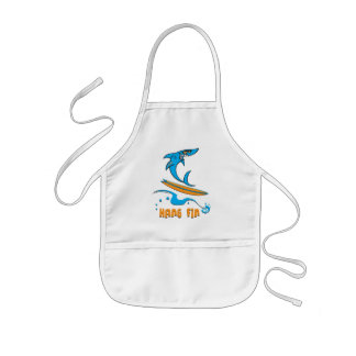 Infantil A aleta do cair caçoa o avental