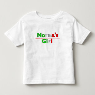 Infantil A camiseta de Nonna Girl Toddler para combinar com