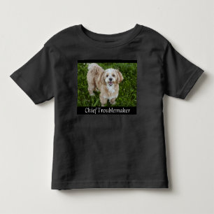 Infantil A Camiseta do Melhor Amigo Aventureiro Golden Retr