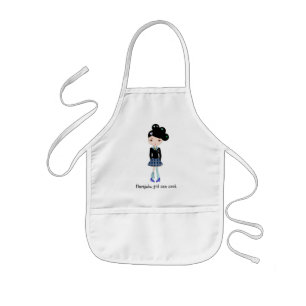 Infantil A menina de Harajuku pode cozinhar o avental