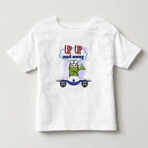 Infantil Acima do camiseta e dos presentes ascendentes e