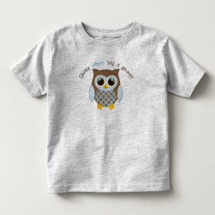 Infantil Adivinha quem tem uma camiseta secreta de criança