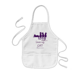 Infantil Ame-me…, ame-o meu CAT! Short o avental
