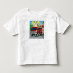Infantil Augie a tartaruga e a camiseta dos amigos