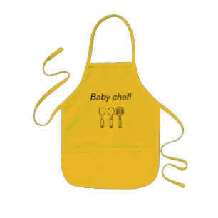 Infantil Avental Baby chef!