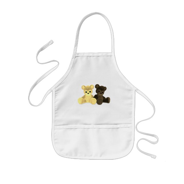 Infantil Avental de Bearz do ursinho (Frente)