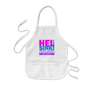 Infantil avental de Helsínquia - escolher estilo