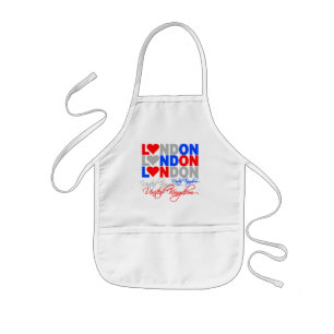 Infantil avental de Londres - escolha o estilo