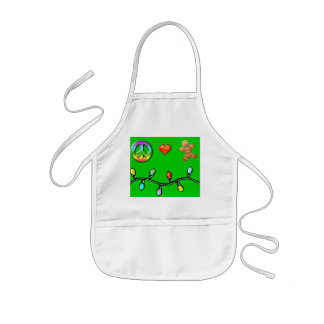 Infantil avental do Natal