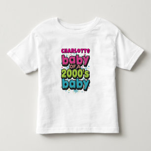 Infantil Bebê de camiseta personalizada Toddler dos anos 20