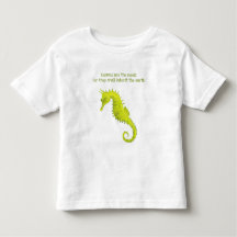 Bendito é a camiseta Meek Seacavalo Toddler
