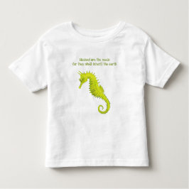 Infantil Bendito é a camiseta Meek Seacavalo Toddler
