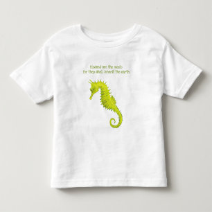 Infantil Bendito é a camiseta Meek Seacavalo Toddler