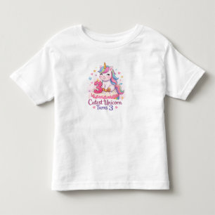 Infantil Camiseta Adorável de Aniversário para Meninas e Me