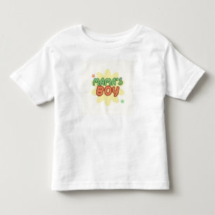 Infantil Camiseta Adorável de “Filho da Mamãe” para Criança