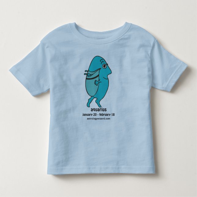 Infantil Camiseta Aquarius (Frente)