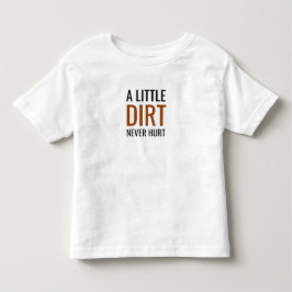 Infantil Camiseta básica para crianças pequenas um pouco de