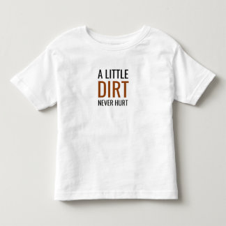 Infantil Camiseta básica para crianças pequenas um pouco de