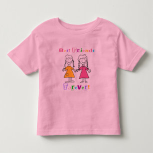 Infantil Camiseta BFF