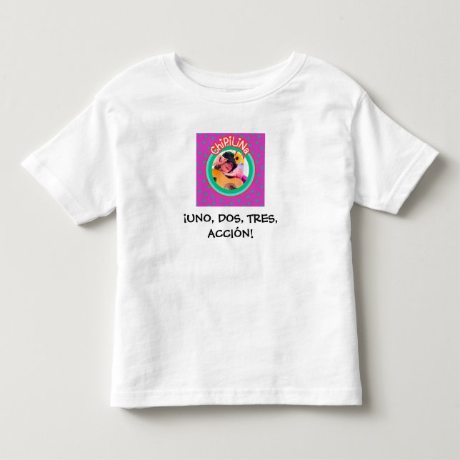 Infantil Camiseta ChiPiliNa (apenas frente) (Frente)
