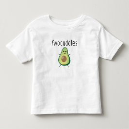 Infantil Camiseta com Babados para Crianças Avocuddles