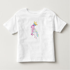 Infantil Camiseta de 1º aniversário