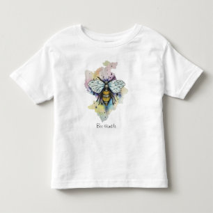 Infantil Camiseta De Abelhas E Lava-Arco-Íris