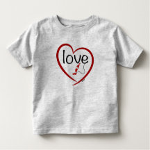 Camiseta de amor por vácuo