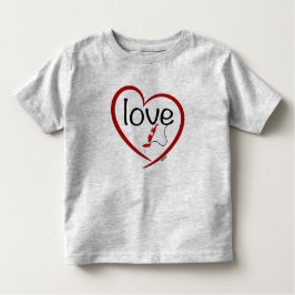 Infantil Camiseta de amor por vácuo