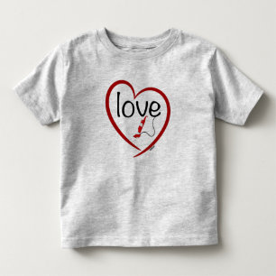 Infantil Camiseta de amor por vácuo