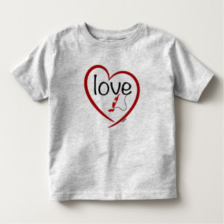 Infantil Camiseta de amor por vácuo