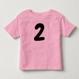 Infantil Camiseta de aniversário de 2 anos para criança de