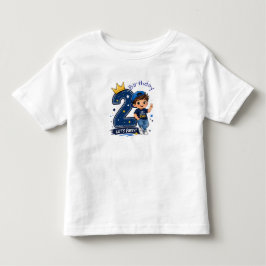 Infantil Camiseta de aniversário de 2 anos para meninos Cut