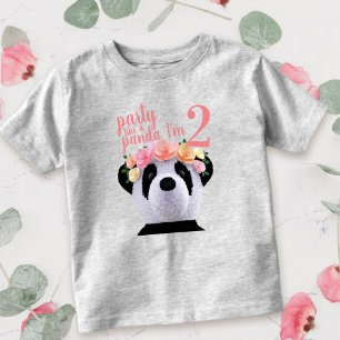 Infantil Camiseta de Bebê Bela Idade de Aniversário do Pa