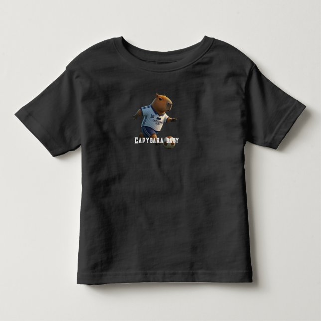 Infantil Camiseta de bebê Capybara (Frente)