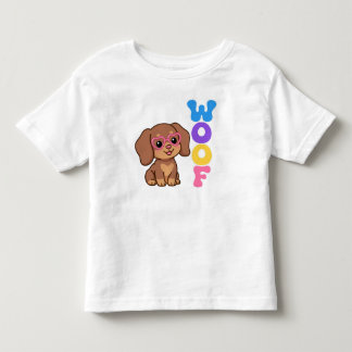 Infantil Camiseta de Bebê Dachshund Pequeno mas Poderoso