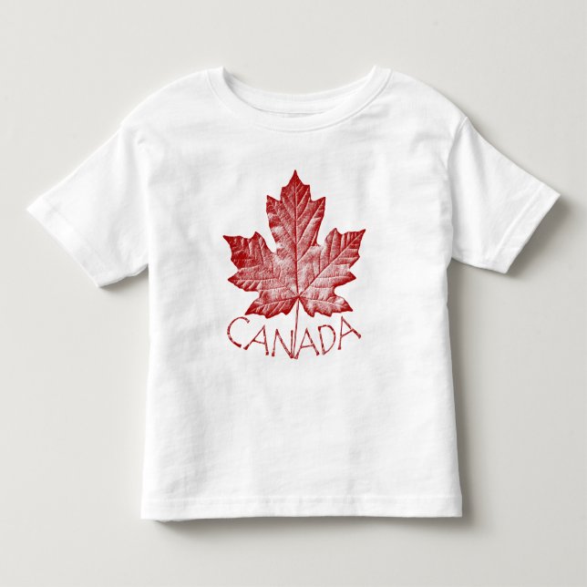 Infantil Camiseta de Bebê do Canadá (Frente)