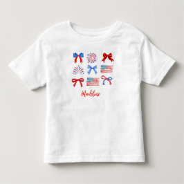 Infantil Camiseta de bebê para 4 de Julho