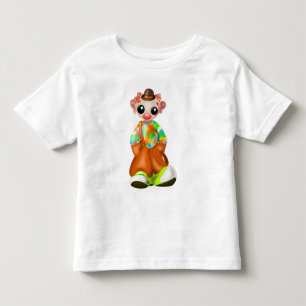 Infantil Camiseta de Bebê Pequeno Palhaço