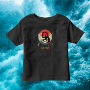 Infantil Camiseta de bebê PIRATA