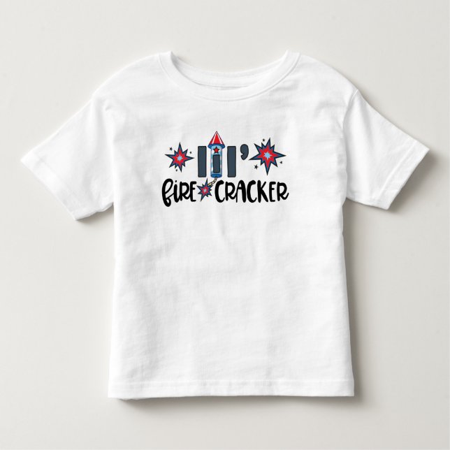 Infantil Camiseta de bombeiro Lil (Frente)