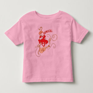 Infantil Camiseta de Cowgirl Kids